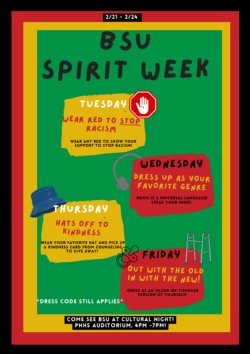 BSU Spirit Week